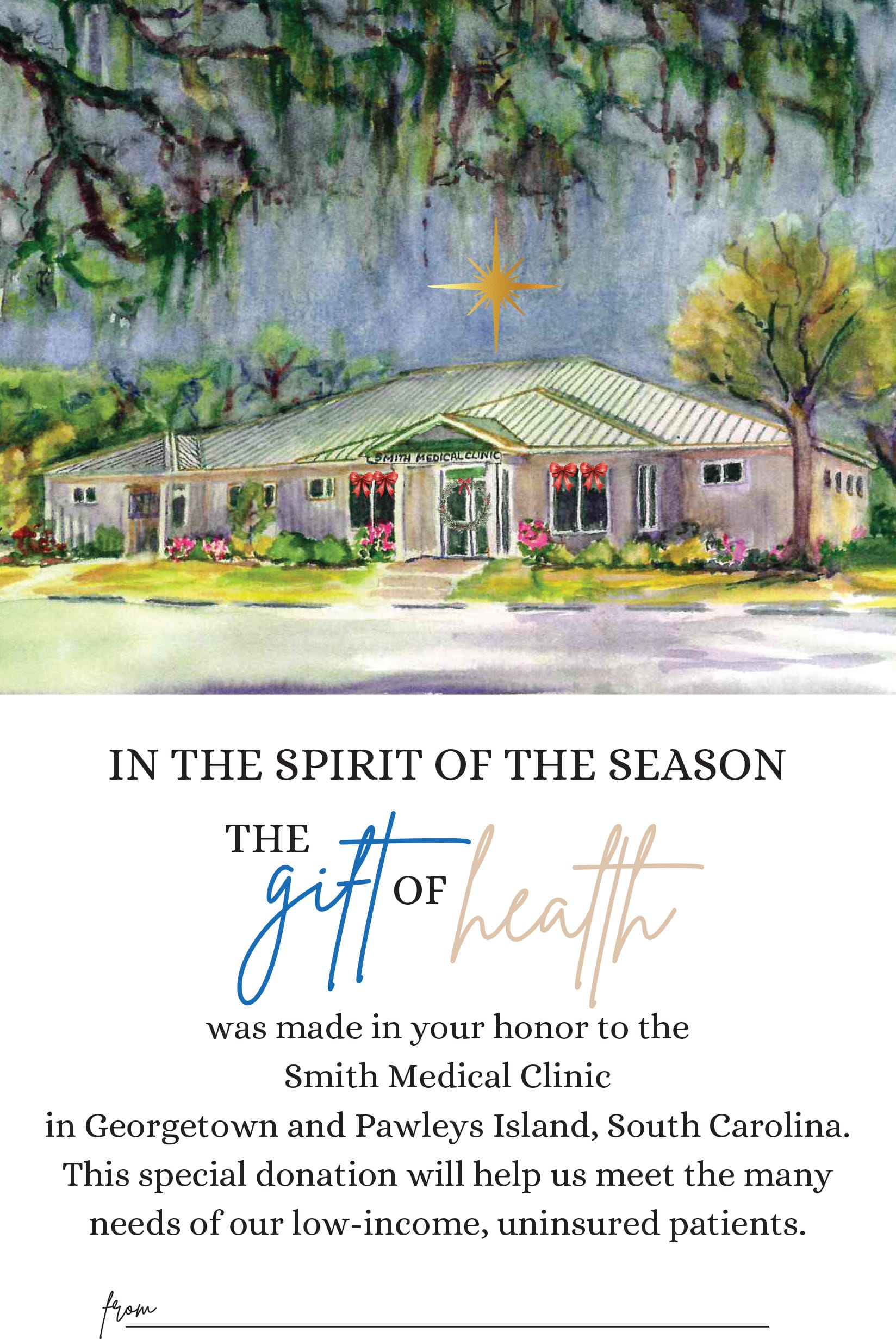 Smith Medical Giving Card